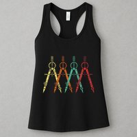 Architect Protractor Architecture Art Architectural Womens Tank Top
