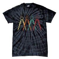 Architect Protractor Architecture Art Architectural Tie-Dye T-Shirt