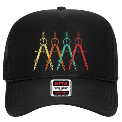 Architect Protractor Architecture Art Architectural Trucker Hat