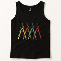 Architect Protractor Architecture Art Architectural Tank Top