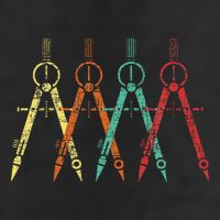 Architect Protractor Architecture Art Architectural Microfiber Hand Towel