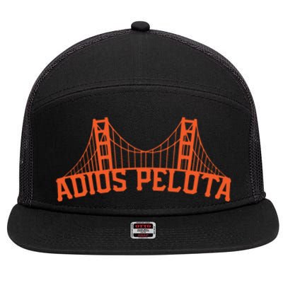 Adios Pelota 7 Panel Mesh Trucker Snapback Hat