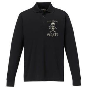 Accidental Pirate Ampu Performance Long Sleeve Polo