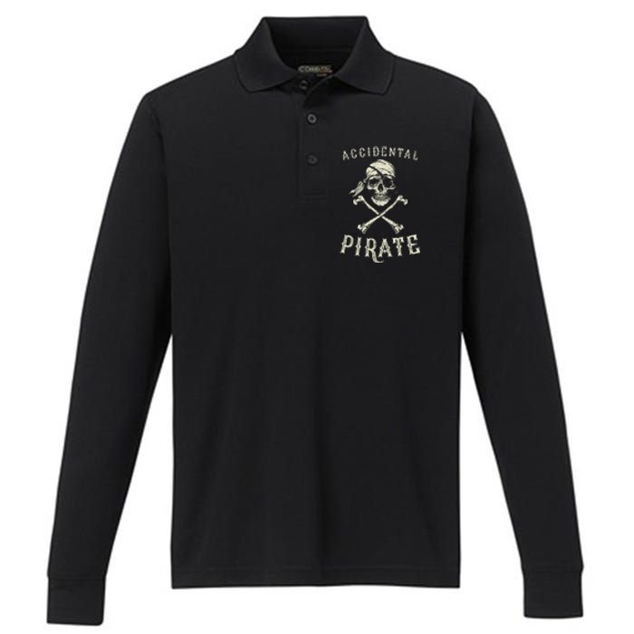 Accidental Pirate Ampu Performance Long Sleeve Polo