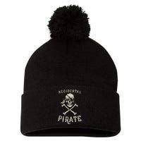 Accidental Pirate Ampu Pom Pom 12in Knit Beanie