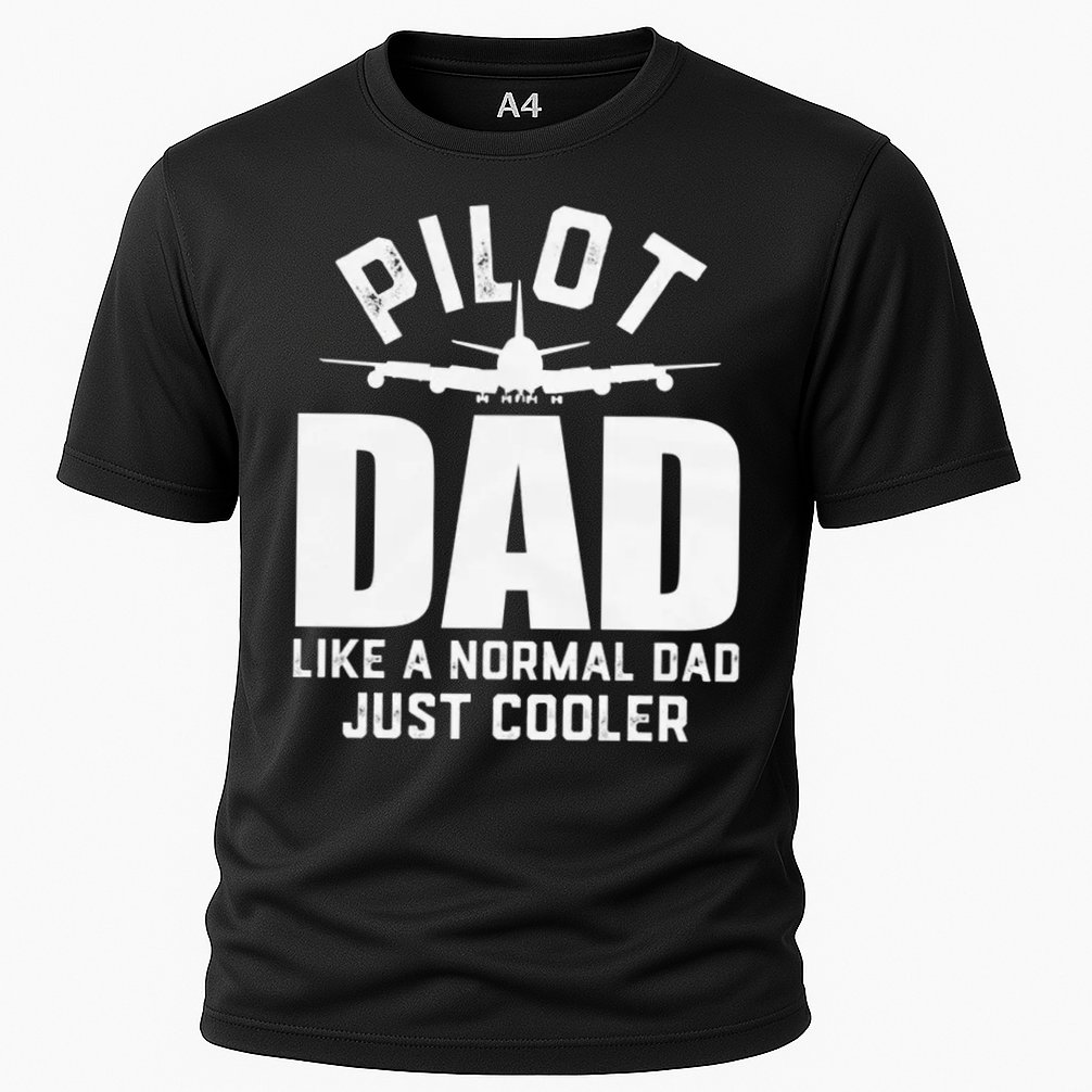 Aircraft Pilot Cooling Performance Crew T-Shirt