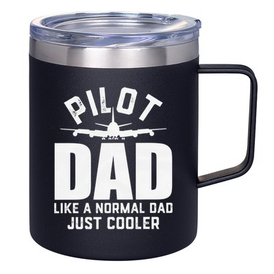 Aircraft Pilot 12oz Stainless Steel Coffee Mug
