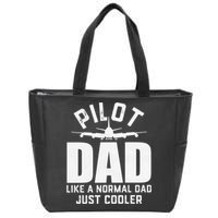 Aircraft Pilot Zip Tote Bag