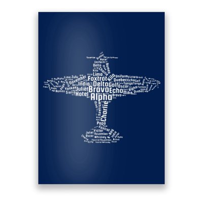 Aviation Phonetic Alphabet Flying Pilot Gift Poster