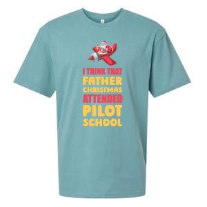 Airplane Pilot Aviator Fly Flying Aircraft Pilot Christmas Gift Sueded Cloud Jersey T-Shirt