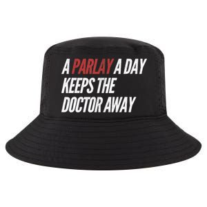 A Parlay A Day Funny Gambling Sports Betting T Cool Comfort Performance Bucket Hat