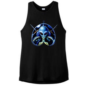 Alien Pilot Ladies PosiCharge Tri-Blend Wicking Tank