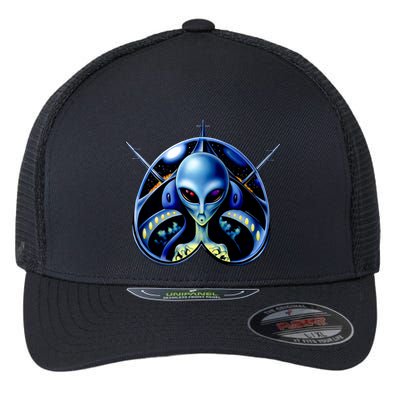 Alien Pilot Flexfit Unipanel Trucker Cap
