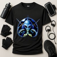 Alien Pilot Cooling Performance Crew T-Shirt
