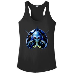 Alien Pilot Ladies PosiCharge Competitor Racerback Tank