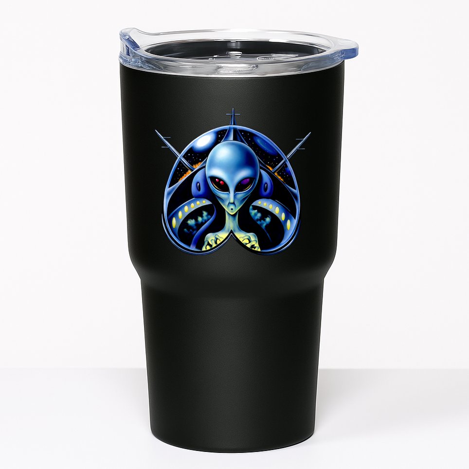 Alien Pilot Tumbler