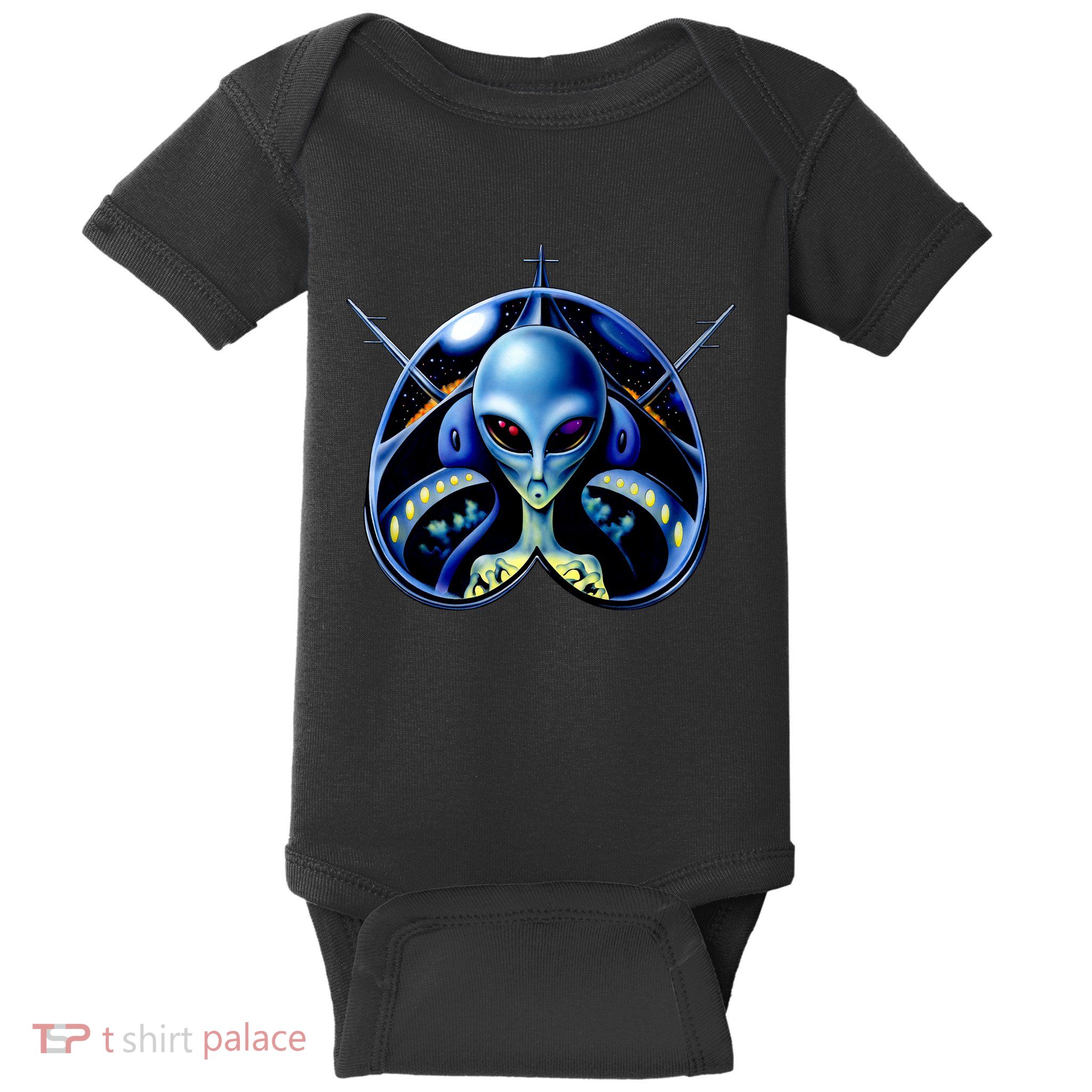 Alien Pilot Baby Bodysuit