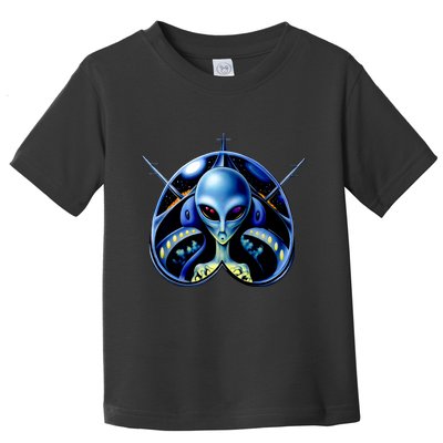 Alien Pilot Toddler T-Shirt