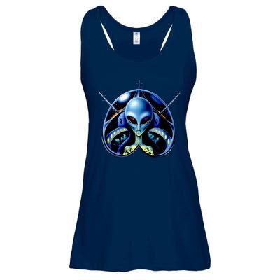 Alien Pilot Ladies Essential Flowy Tank