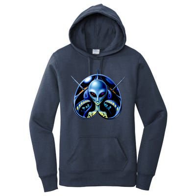 Alien Pilot Women's Pullover Hoodie