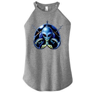 Alien Pilot Women's Perfect Tri Rocker Tank