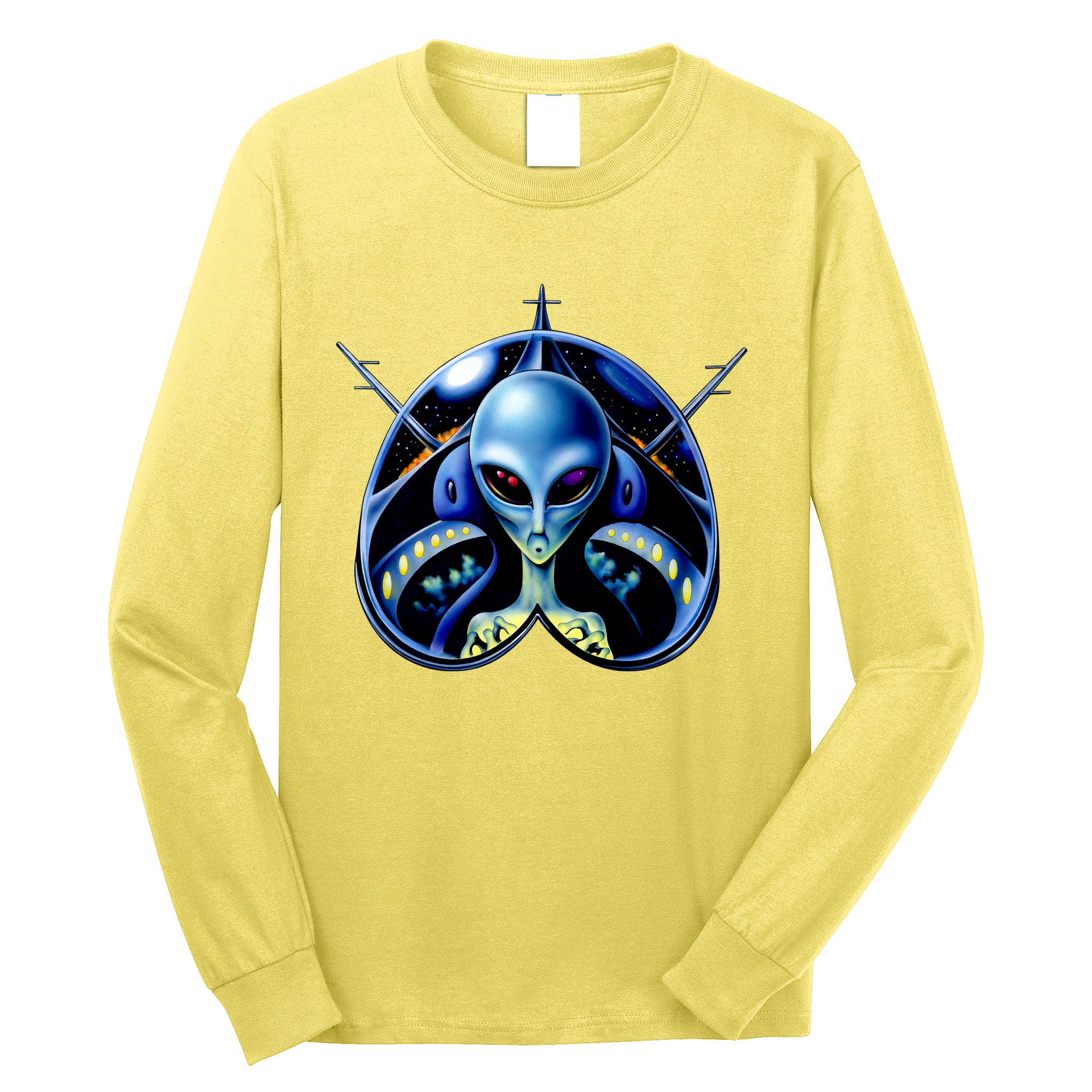 Alien Pilot Long Sleeve Shirt