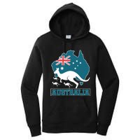 Australian Pride Aussie Gift Kangaroo Women's Pullover Hoodie