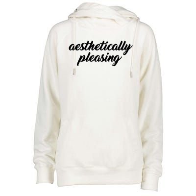 Aesthetically Pleasing Womens Funnel Neck Pullover Hood