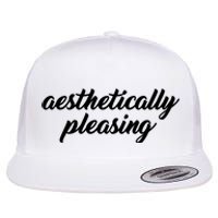 Aesthetically Pleasing Flat Bill Trucker Hat