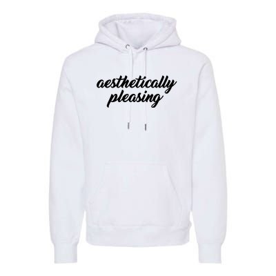 Aesthetically Pleasing Premium Hoodie