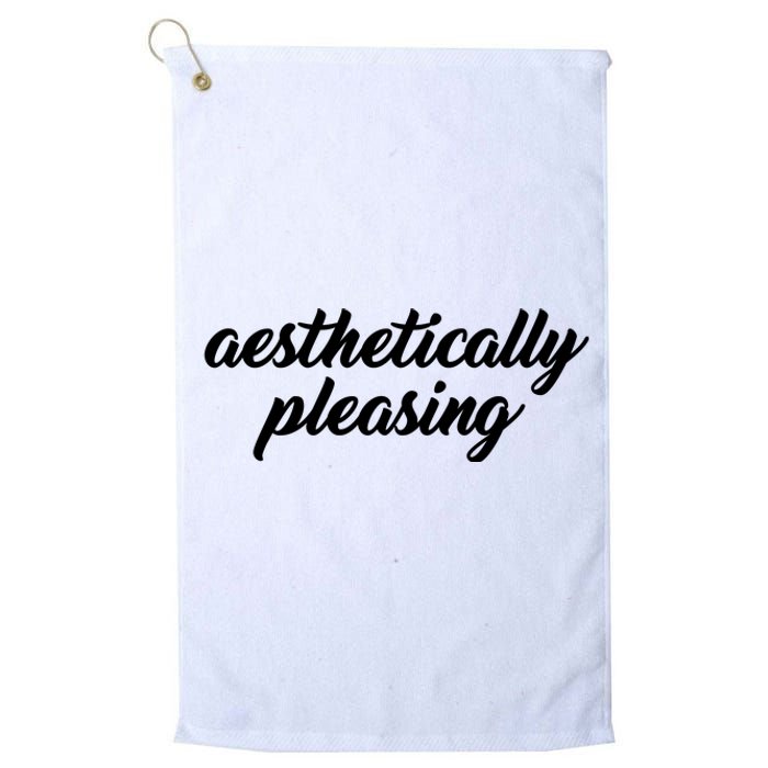 Aesthetically Pleasing Platinum Collection Golf Towel