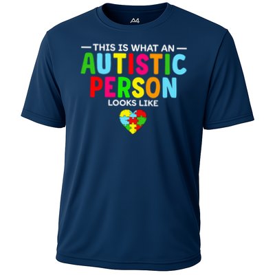 Autistic Person Autism Awareness Pride Month Cooling Performance Crew T-Shirt