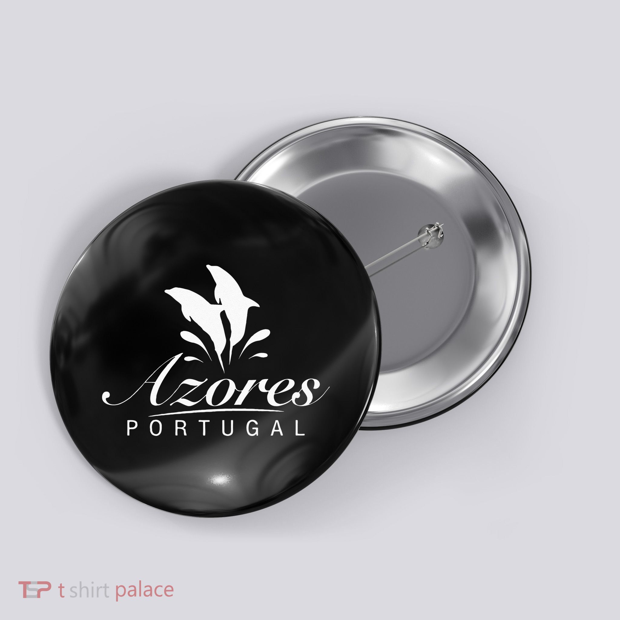 Azores Portugal Button