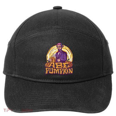 Abe Pumpkin 7-Panel Snapback Hat