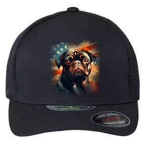 American Pug Flexfit Unipanel Trucker Cap