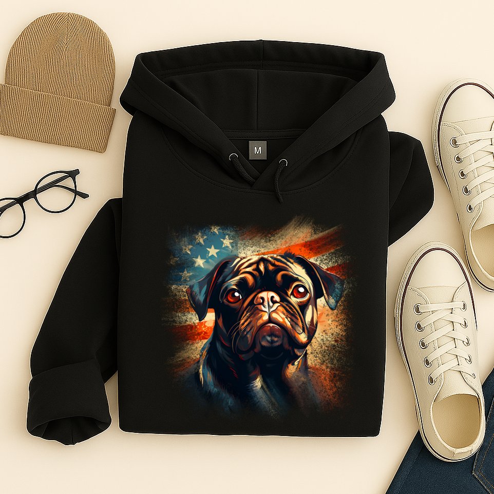 American Pug Hoodie