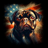 American Pug Tall T-Shirt