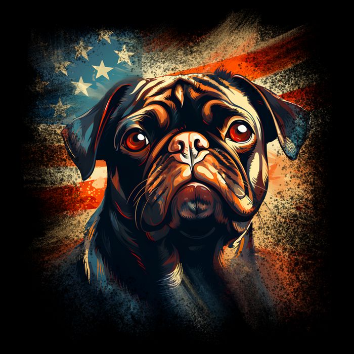 American Pug Tall T-Shirt