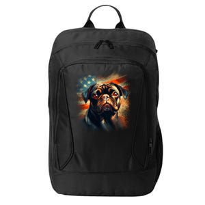 American Pug City Backpack