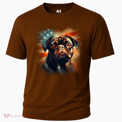 American Pug Cooling Performance Crew T-Shirt