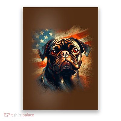 American Pug Poster