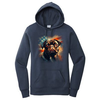 American Pug Women's Pullover Hoodie