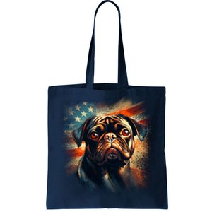 American Pug Tote Bag