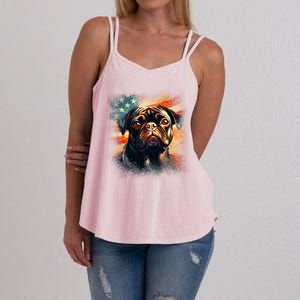 American Pug Women's Strappy Tank