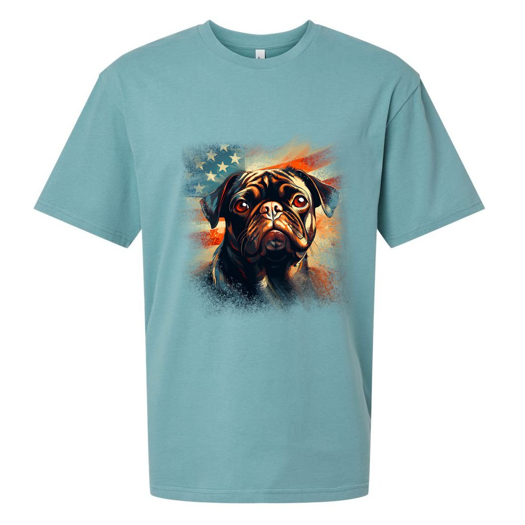 American Pug Sueded Cloud Jersey T-Shirt