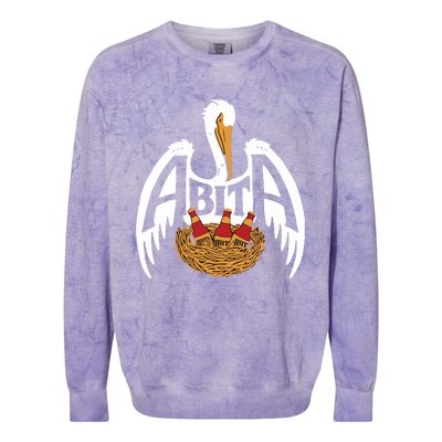 Abita Pelican Colorblast Crewneck Sweatshirt