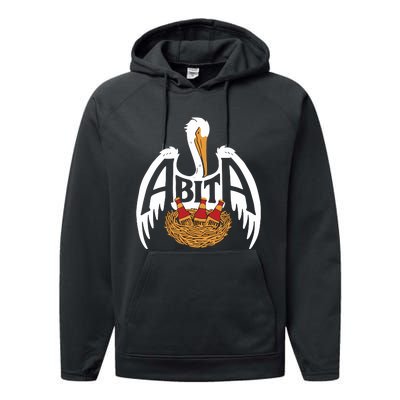 Abita Pelican Performance Fleece Hoodie