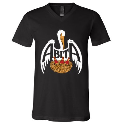 Abita Pelican V-Neck T-Shirt