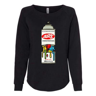 Alief Paint Womens California Wash Sweatshirt