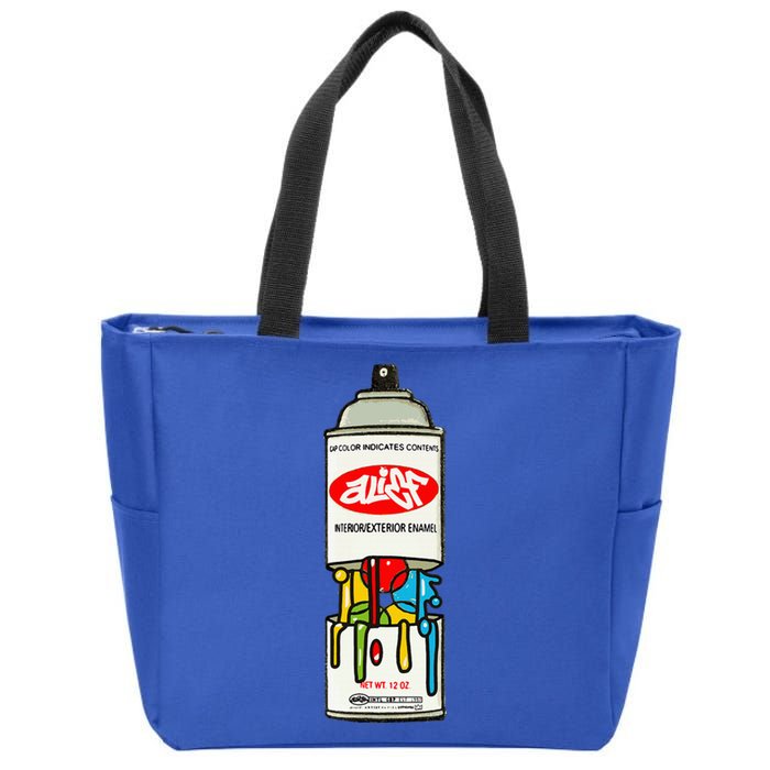 Alief Paint Zip Tote Bag